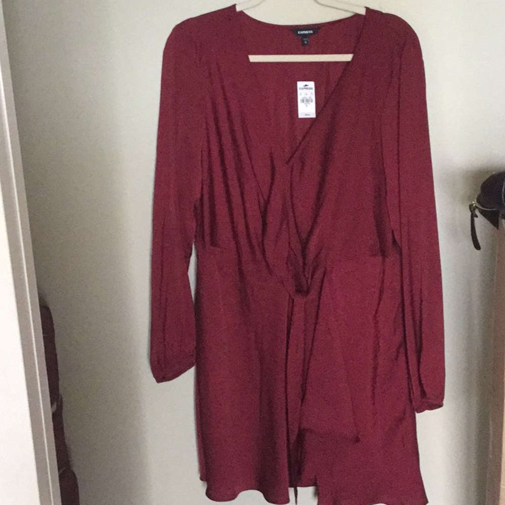 Express Women’s Tie Front Dress